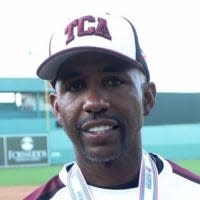 Trinity Christian baseball coach Miguel Cuello