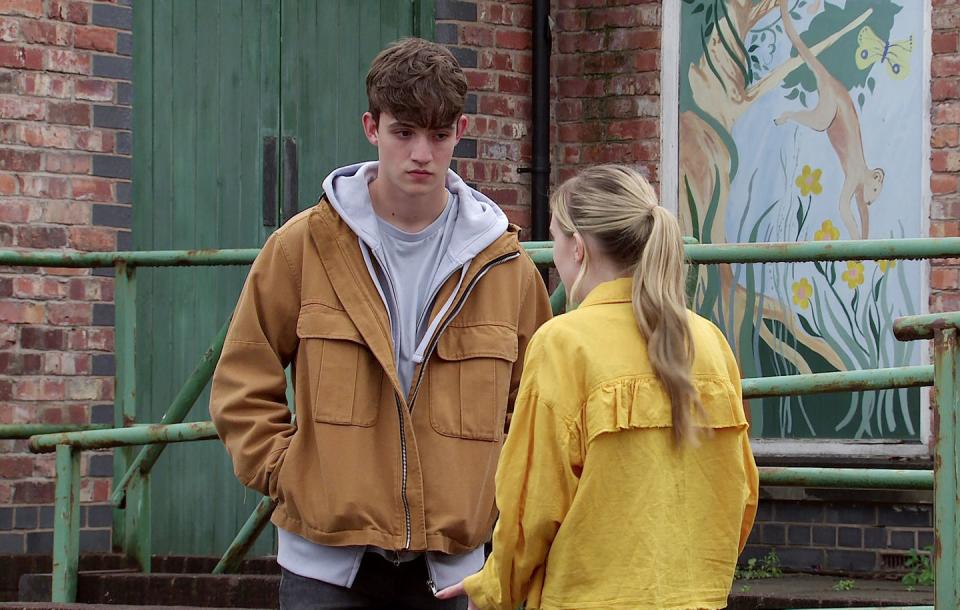 summer spellman, aaron sandford, coronation street