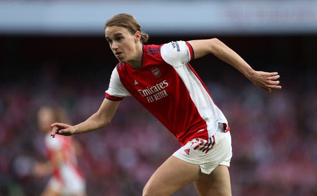 Vivianne Miedema is the Netherlands and the Women's Super League's record scorer (Bradley Collyer/PA).