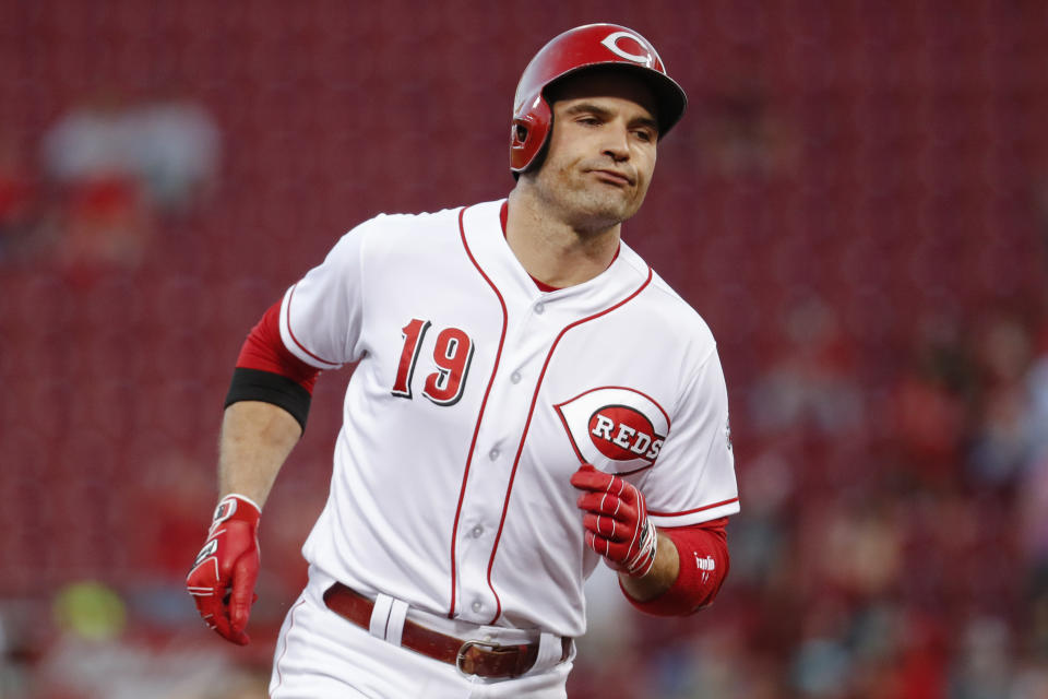 Joey Votto hit .320 with 36 home runs, 100 RBI and 106 runs scored this past season. (AP)