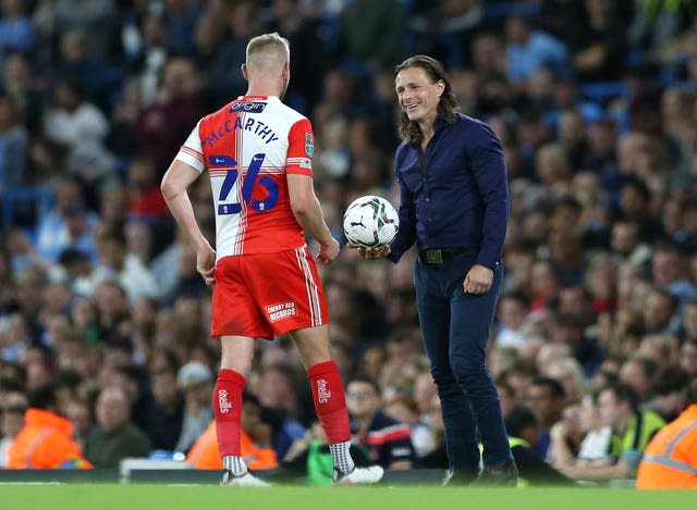 Manchester City v Wycombe Wanderers – Carabao Cup – Third Round – Etihad Stadium