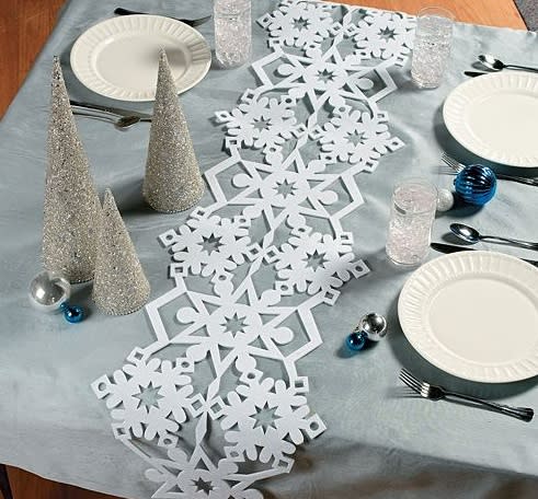 Snowflake Table Runner, $9.99, terrysvillage.com