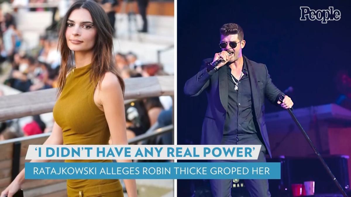 Emily Ratajkowski Accuses Robin Thicke Of Groping Her On Set Of Blurred Lines Video In New 3893