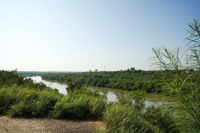 The Rio Grande as seen in Laredo, Texas