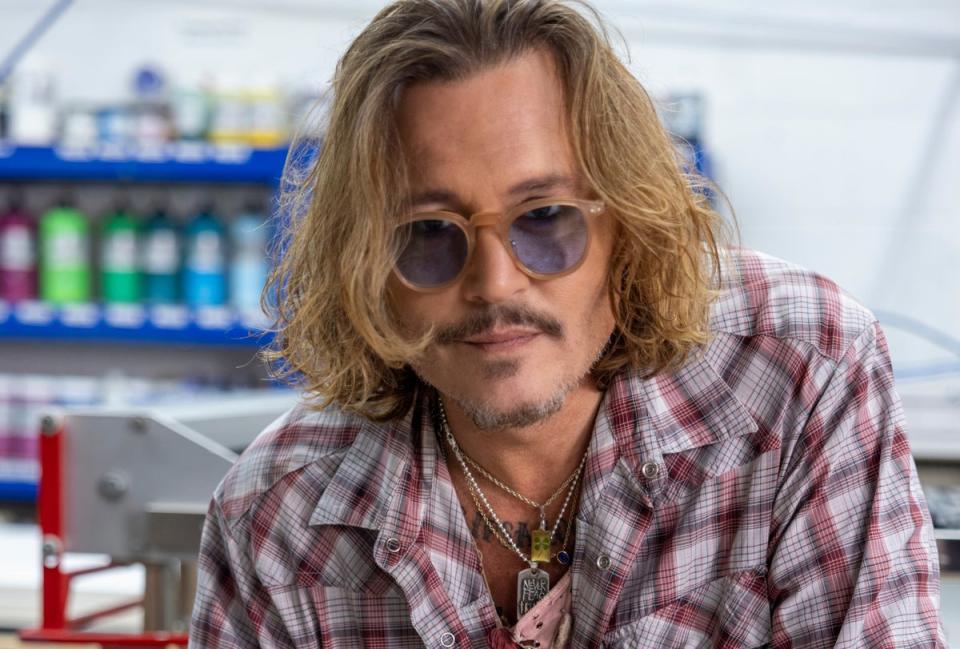 Johnny Depp sells self-portrait that he painted for ‘creative healing ...