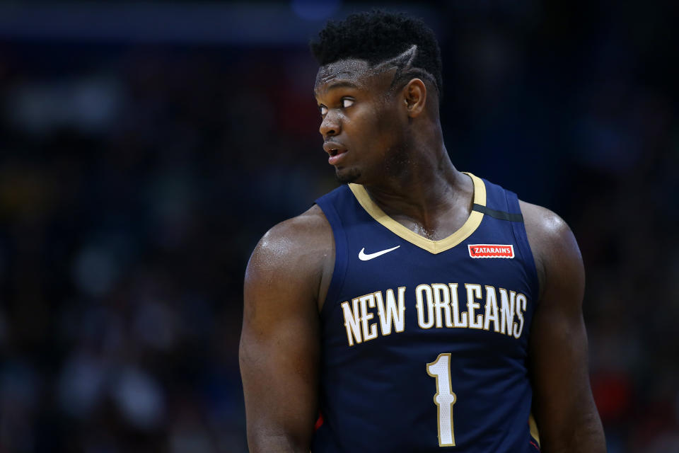 Zion Williamson changed the Pelicans in a way few rookies in NBA history could have. (Jonathan Bachman/Getty Images)