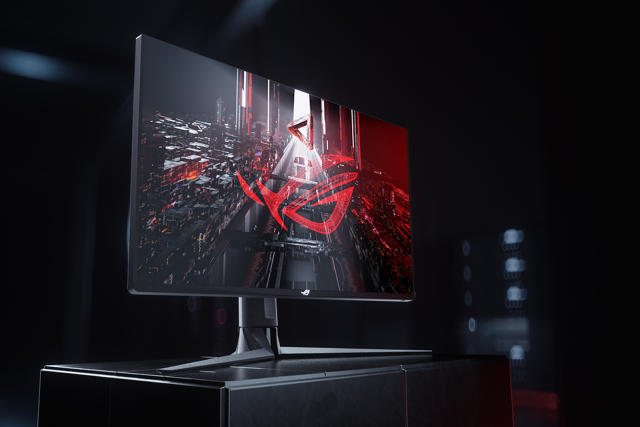 ASUS' new 32-inch monitor can handle 4K 120Hz games on next