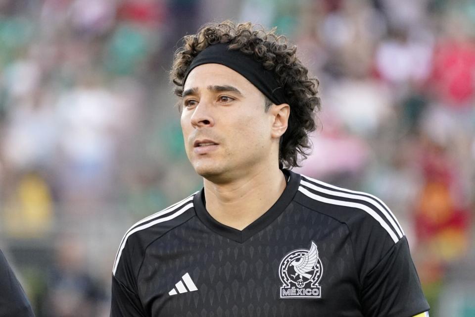 Mexico goalkeeper Guillermo Ochoa