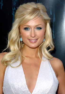 Paris Hilton at the Westwood premiere of Warner Bros. Pictures' House of Wax