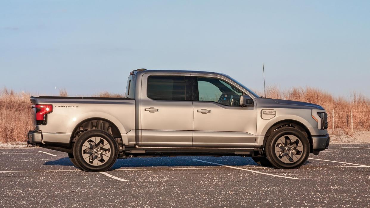  Ford F150 Lightning test drive for a weekend. 