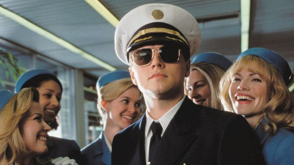 Leonardo DiCaprio in Catch Me If You Can