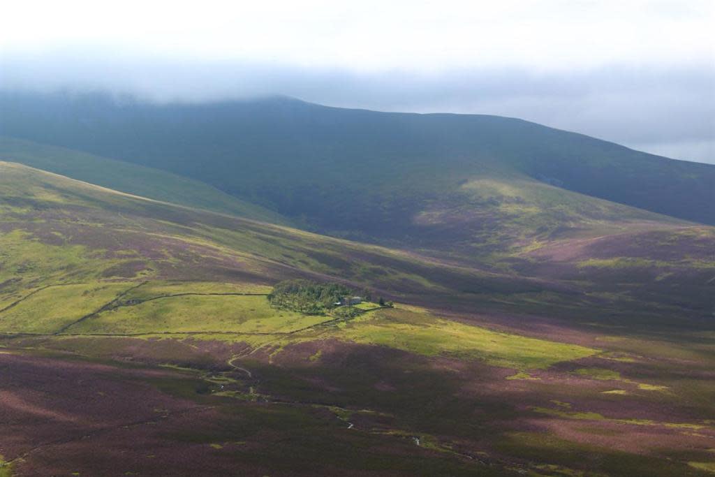 Imagine waking up to this view, with no people or houses in sight (Image: Rightmove) 