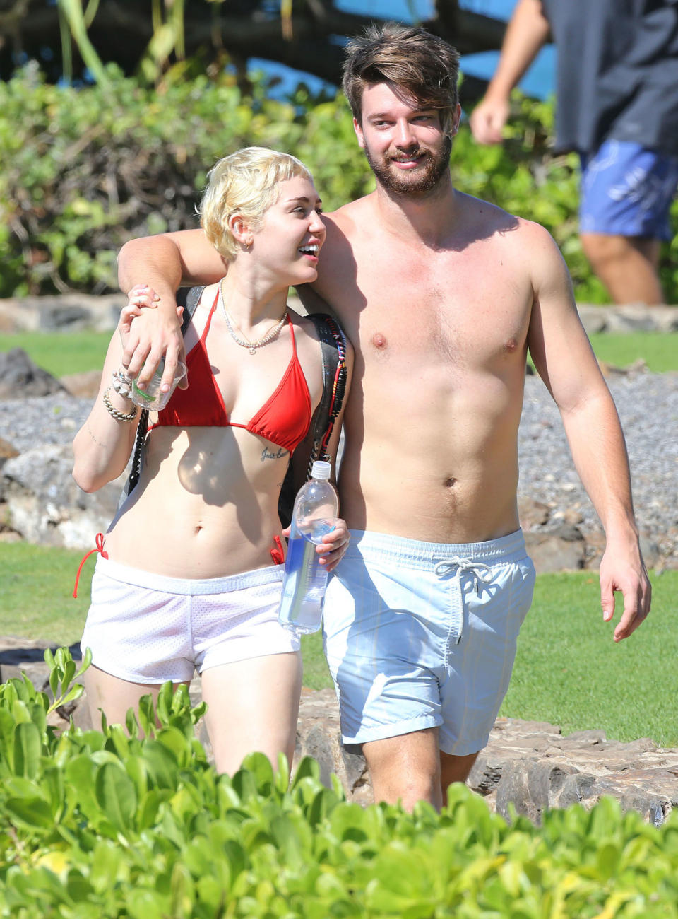 Miley Cyrus and Patrick Schwarzenegger