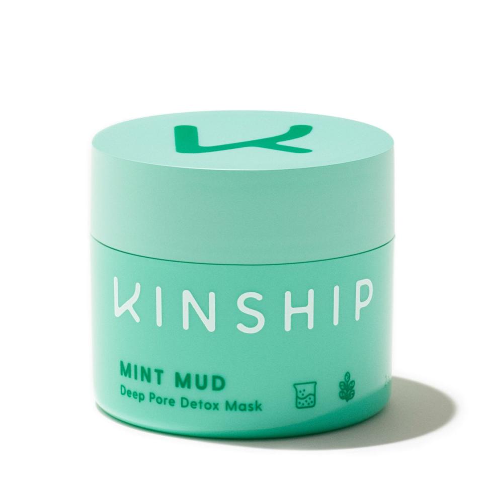 <p>When you feel like treating yourself, reach for this Kinship mask, which is reminiscent of mint chip ice cream. While lactic acid exfoliates, bentonite and kaolin clay unclogs pores. But this mint mask won't make your skin feel taut: moringa leaves the skin feeling plump and refreshed.</p><p><strong>Kinship </strong>Mint Mud Deep Pore Detox Mask, $23, lovekinship.com.</p><p><a class="link " href="https://go.redirectingat.com?id=74968X1596630&url=https%3A%2F%2Flovekinship.com%2Fcollections%2Fall%2Fproducts%2Fmint-mud-deep-pore-detox-mask&sref=https%3A%2F%2Fwww.harpersbazaar.com%2Fbeauty%2Fskin-care%2Fg11653081%2Fbest-acne-products%2F" rel="nofollow noopener" target="_blank" data-ylk="slk:SHOP;elm:context_link;itc:0;sec:content-canvas">SHOP</a><br></p>