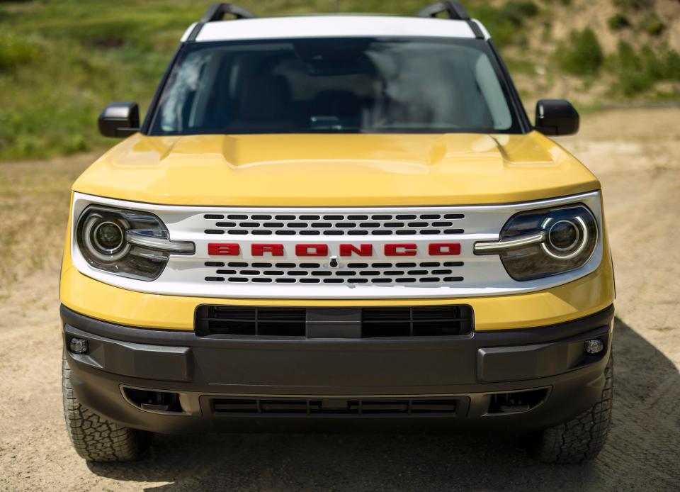 The Ford Bronco Sport Heritage Edition.