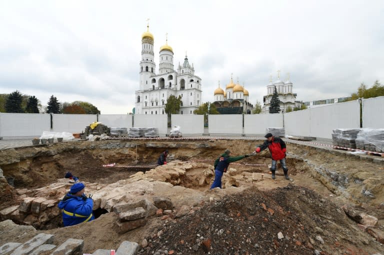 Archaeologists have rejoiced at the opportunity to dig in the area where the first Muscovites settled in the mid-12th century
