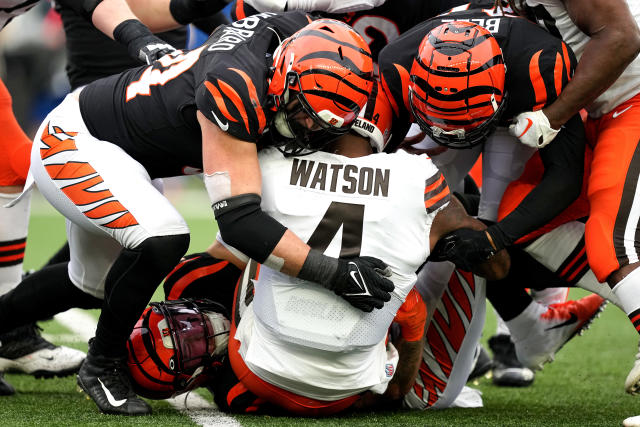 Bengals humiliated at times in loss to Browns