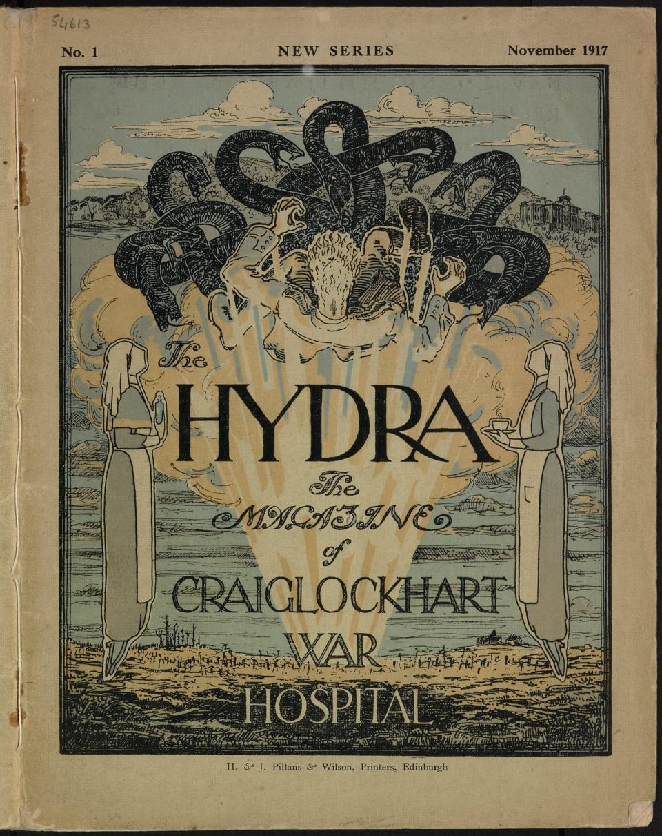 Cover of 'The Hydra' magazine.