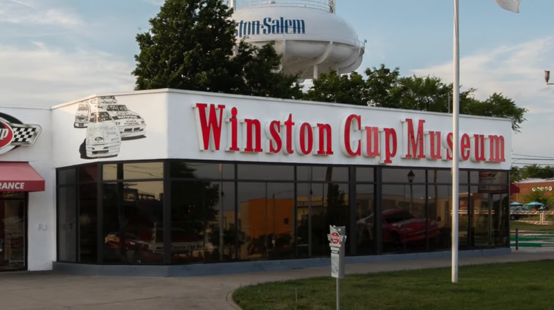 A photo of the Winston Cup Museum