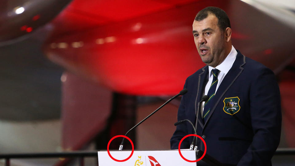 This could be considered a bad World Cup omen for Michael Cheika's Wallabies.