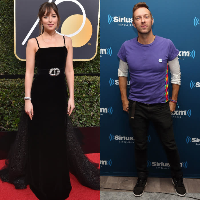 Dakota Johnson and Chris Martin have fashionable date night after Malibu beach PDA