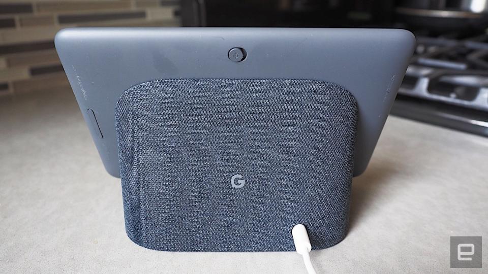 Google Home Hub rear