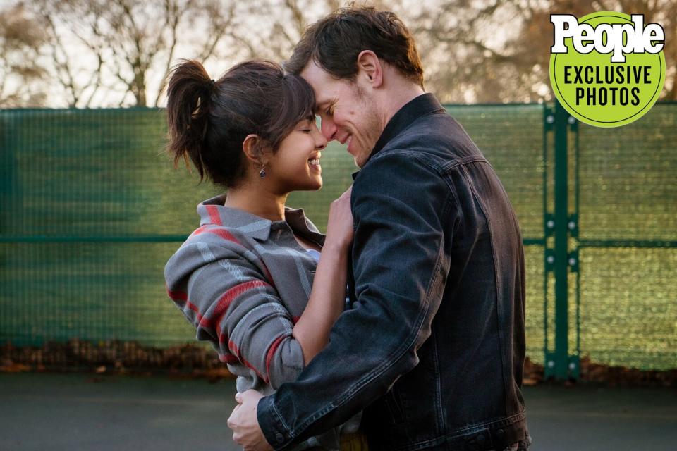 Priyanka Chopra Jonas and Sam Heughan star in Screen Gems LOVE AGAIN.