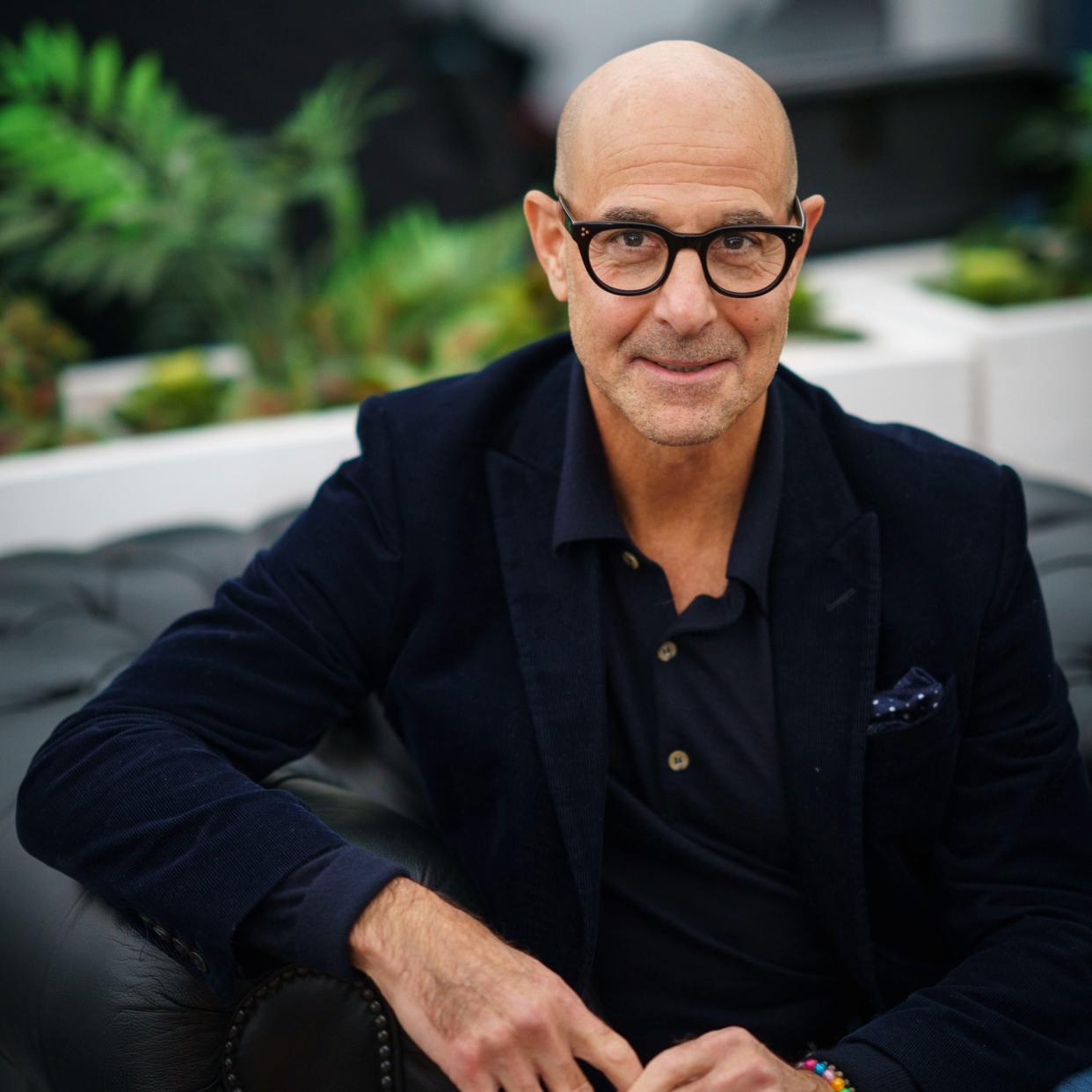  A portrait of Stanley Tucci 