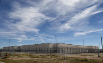 The Torrance County Detention Facility is shown on Thursday, Sept. 29, 2022, in Estancia, N.M. Migrants held by U.S. authorities at a detention center in rural New Mexico have endured retaliation rather than aid after reporting unsanitary conditions at the government-contracted jail, a coalition of civil rights advocacy groups said Wednesday. (AP Photo/Andres Leighton)