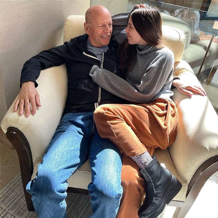 Bruce Willis y su hija Scout