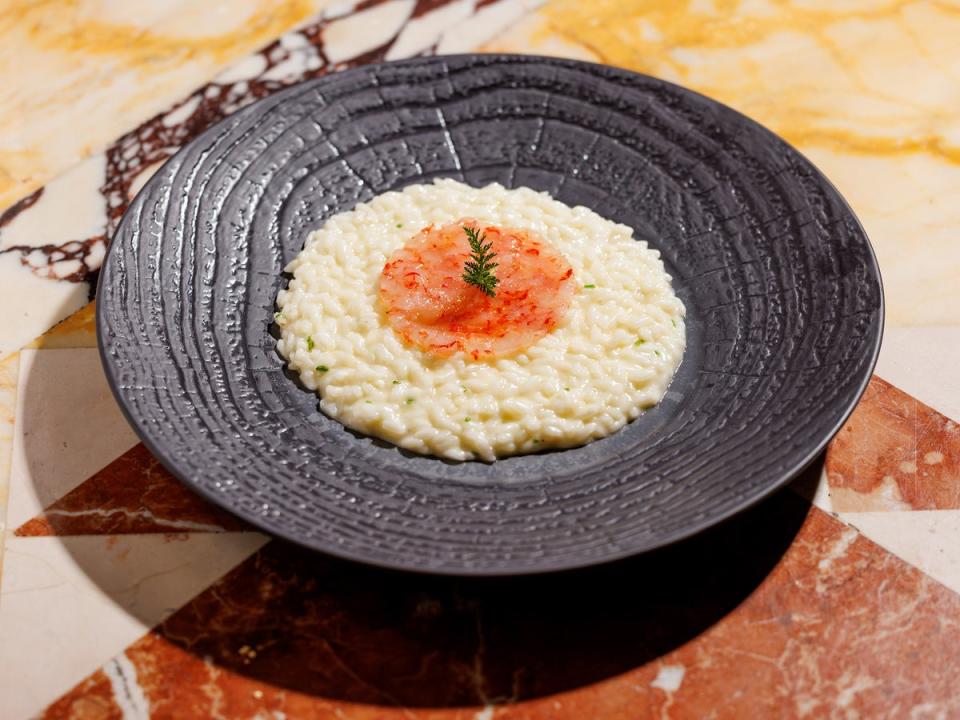 For a taste of Italy, try this brown butter risotto (Hotel Principe di Savoia)