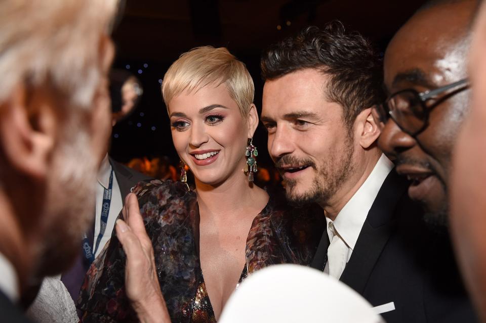 Katy Perry and Orlando Bloom