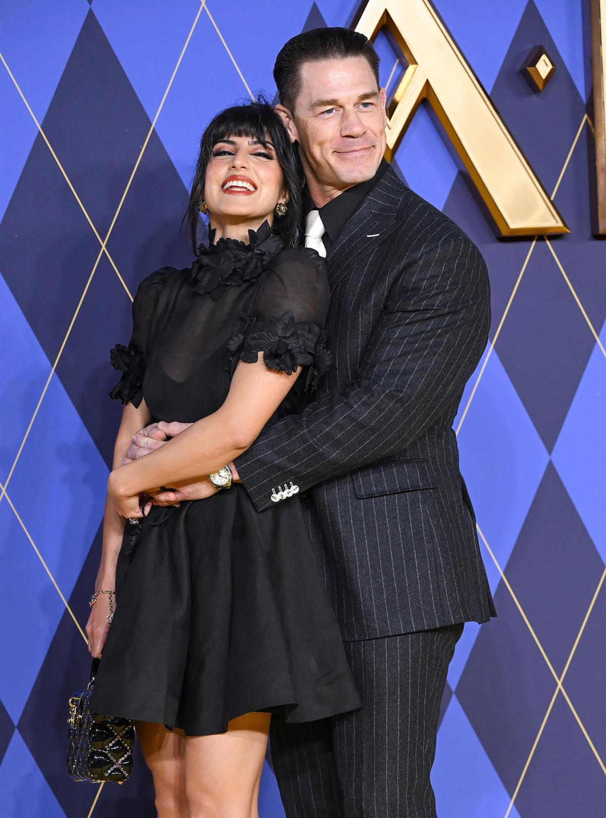 John Cena and Wife Shay Shariatzadeh Have a Rare Red Carpet Date Night ...