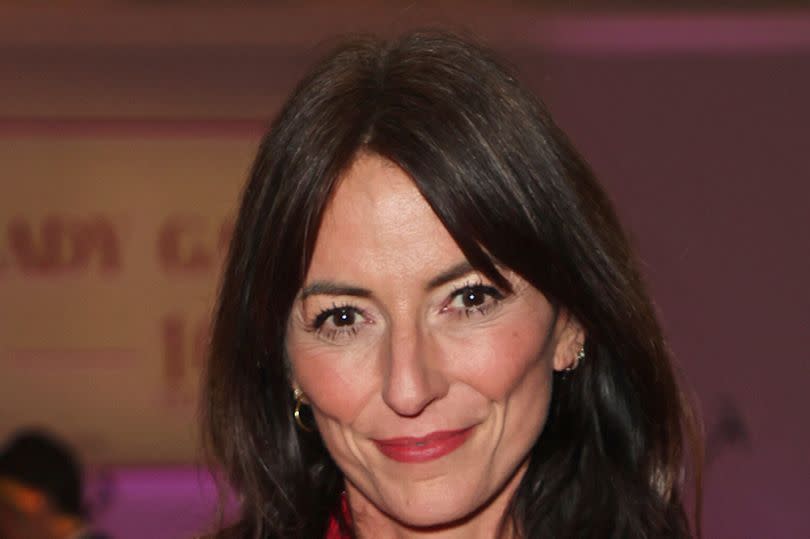 Davina McCall at a gala in March 2024 wearing a pink suit