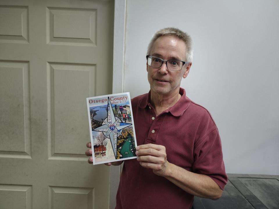 Author Phil Alexander has written a book, "Otsego County after I-75 1962-2022," which has been published by the historical society. It chronicles the impact I-75 had on Gaylord and Otsego County.