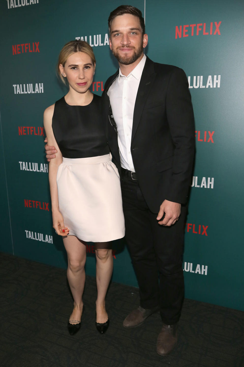 Zosia Mamet and Evan Jonigkeit