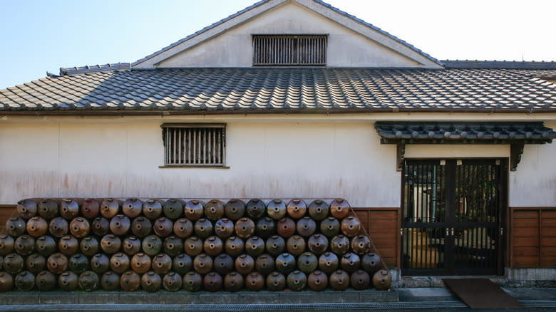 exterior of Japanese building