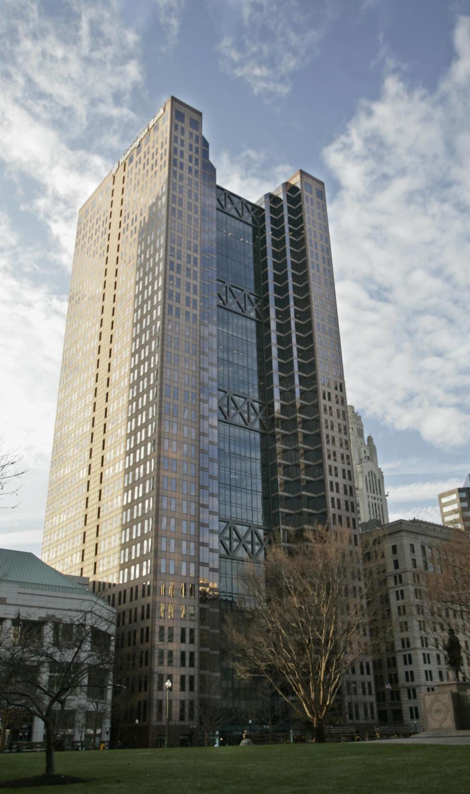 The Huntington Center Downtown, headquarters for Huntington Bancshares