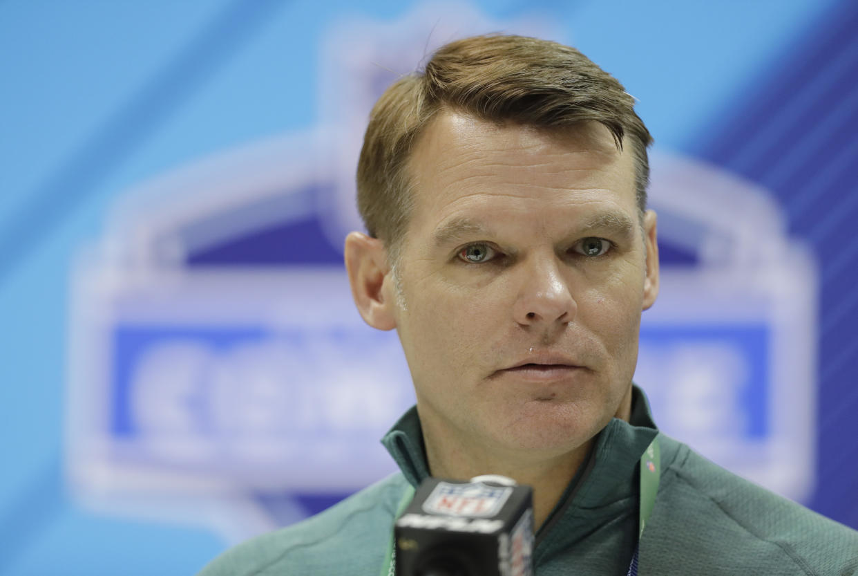 Despite being left at the coaching altar by Josh McDaniels, Indianapolis Colts general manager Chris Ballard did not support a proposed rule that would have prevented other coaches from leaving teams in the lurch. (AP)