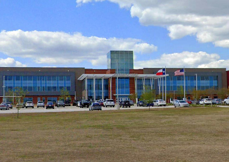 Sherman High School in Sherman, Texas. (Google maps)