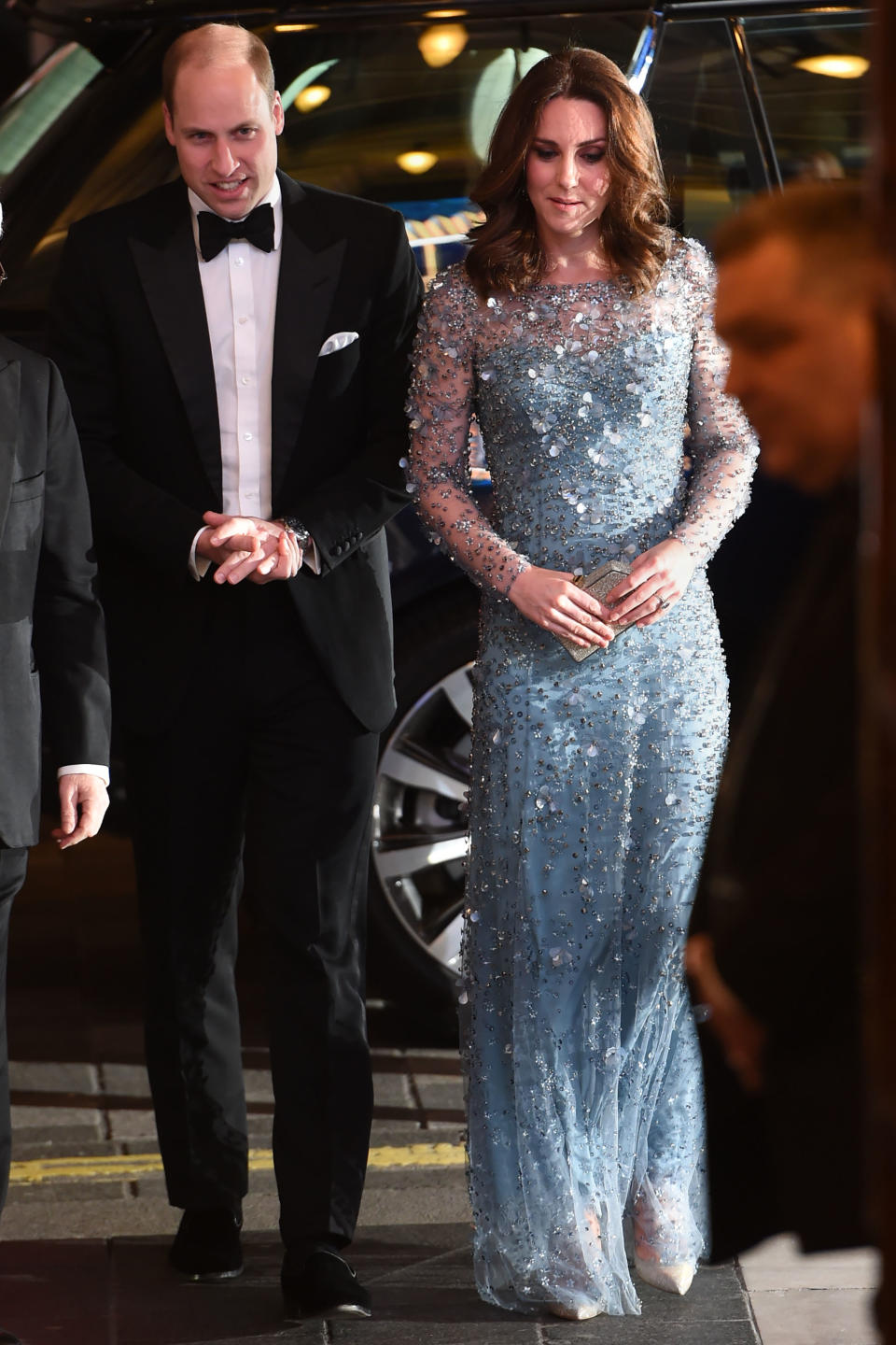 The pregnant royal could not have looked more effortless.