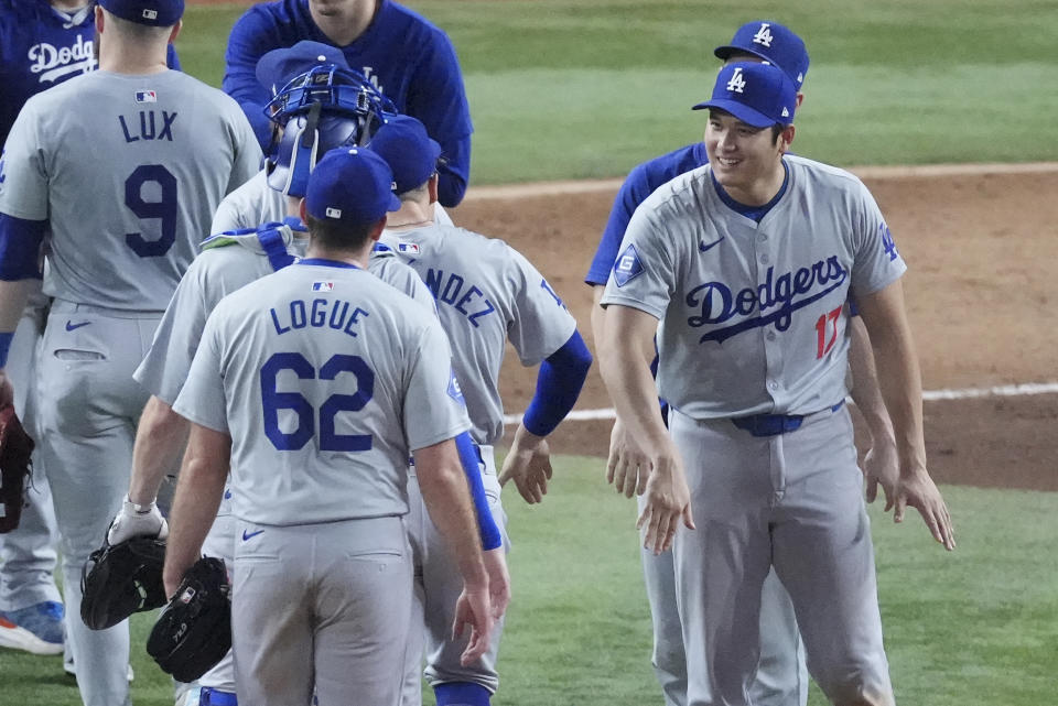 Ohtani has 3 homers, 10 RBIs and first 5050 player as Dodgers