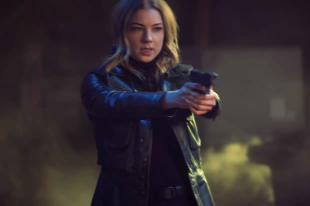 Emily VanCamp as Sharon Carter in "Falcon and the Winter Soldier," a role she will reprise in "Captain America 4"<p>Marvel Studios</p>