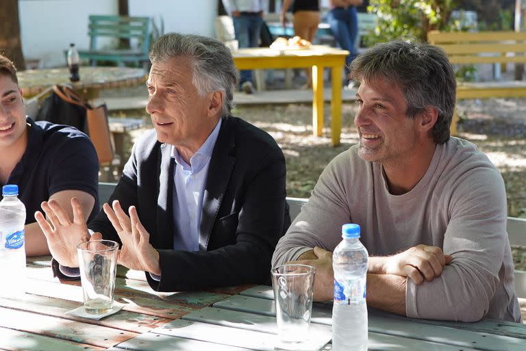 Macri y Cernadas, en Tigre