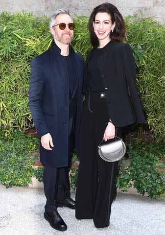 Jacopo Raule/Getty Images Adam Shulman and Anne Hathaway in 2022.