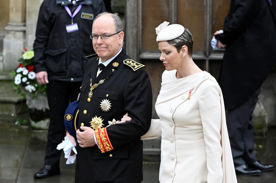 Prince Albert II of Monaco at coronation
