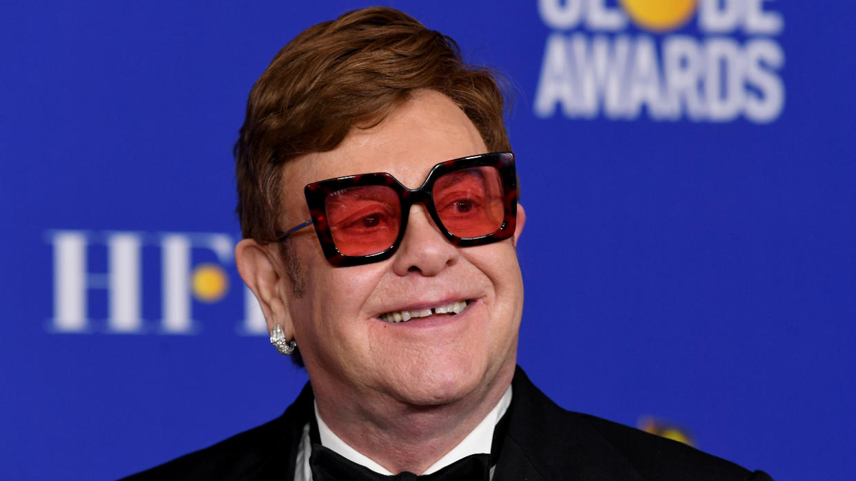  Elton John in 2020. 