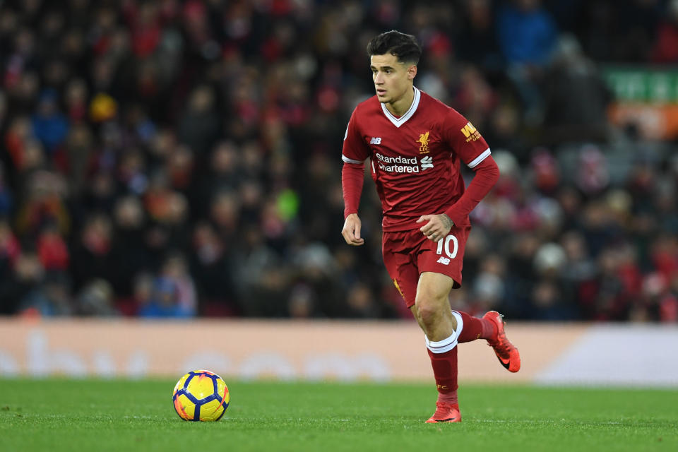 Philippe Coutinho has played his last game for Liverpool. The Reds and Barcelona have agreed to a fee for the Brazilian. (Getty)