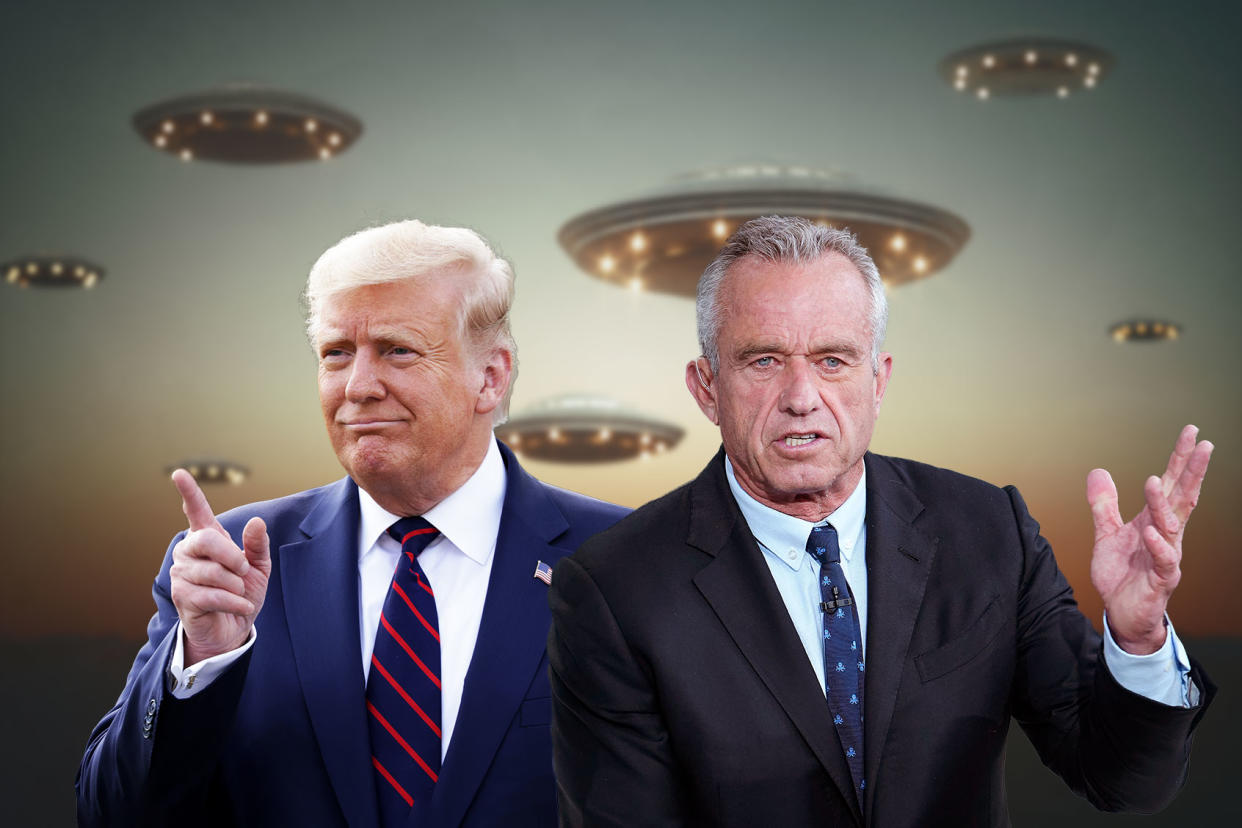 Donald Trump; Robert F. Kennedy Jr. Photo illustration by Salon/Getty Images