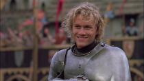 “A Knight’s Tale” – After a playing Mel Gibson’s son in Roland Emmerich’s 2000 Revolutionary War actioner “The Patriot,” the Aussie actor’s next major role was in “A Knight’s Tale,” a medieval rags-to-riches story about a peasant posing as a knight in order to compete in the popular “sport” of jousting. Ledger was so keen on the jousting aspect of the film that he accidentally knocked out one of director Brian Helgeland’s front teeth with a broomstick during rehearsals. Despite the mishap, the actor said the horseback riding and jousting wasn’t the hardest part of shooting the movie. "I've been riding horses since I was a kid so the only thing I had to get used to was the lance. Jousting is tame by comparison with Aussie sports," Ledger said in a 2001 interview with The Sun. "I found the dancing scenes in the film much harder to do. I'm not one of nature's most gifted dancers."